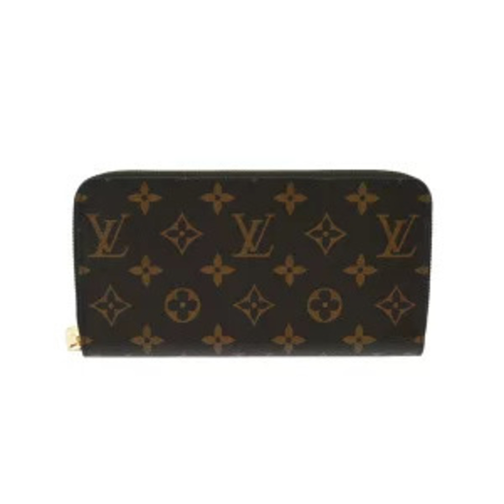 Louis Vuitton Monogram Zippy Wallet Fuchsia Pink Canvas Long